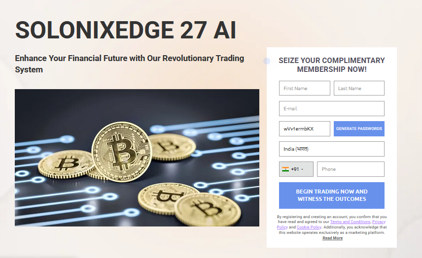 SolonixEdge 27 Ai Review - Enhance Your Financial Future with Our Revolutionary Trading System!