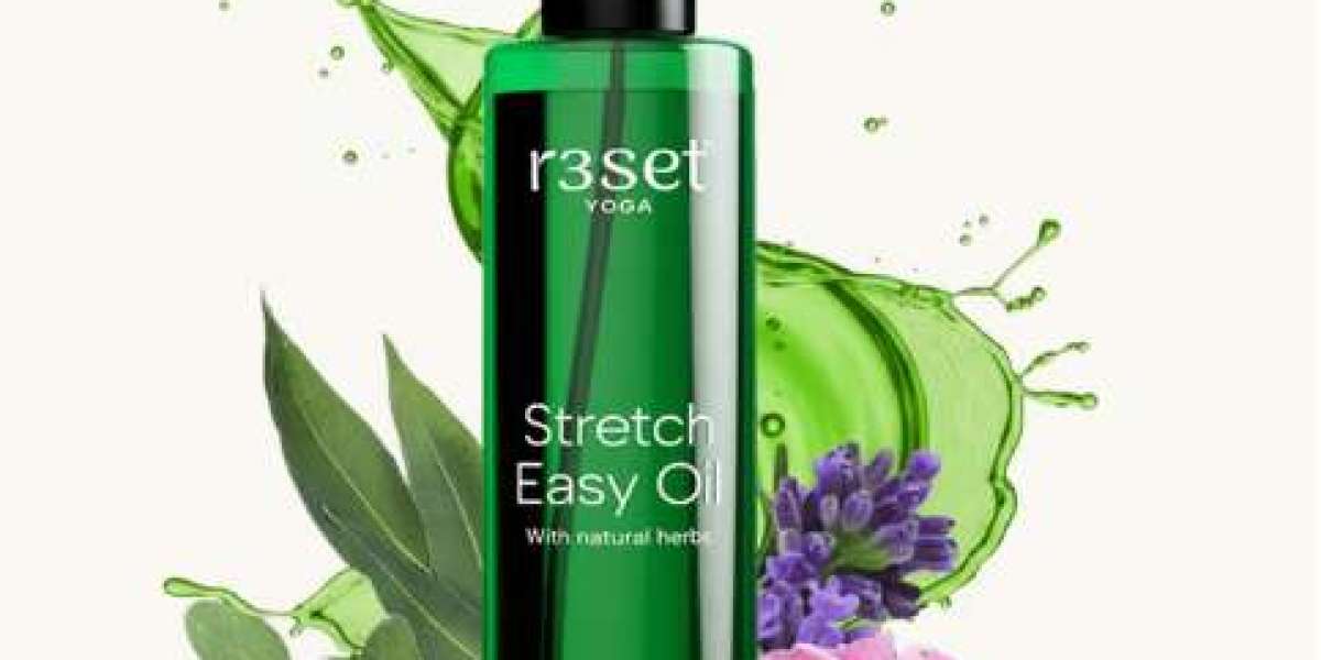 Yoga Oil for Flexibility, Stretching & Muscle Relaxation | RESET